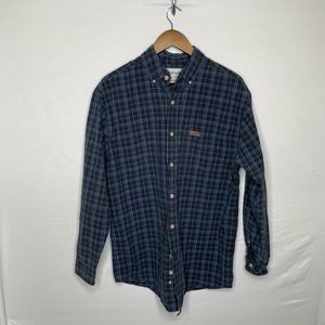 Carhartt Dark Blue Button Down Shirt Size M
